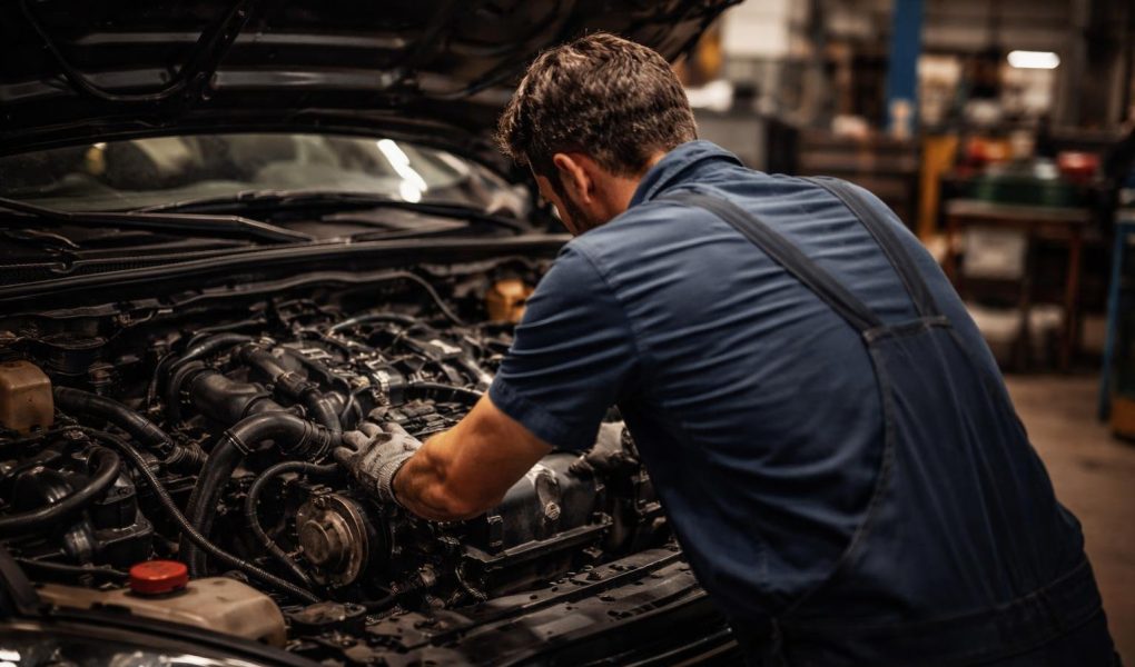 mecanicien-examine-moteur-garage-automobile